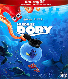Hledá se Dory (3D Blu-ray)