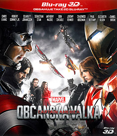 Captain America: Občanská válka (3D Blu-ray)