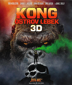 Kong: Ostrov lebek (3D Blu-ray)